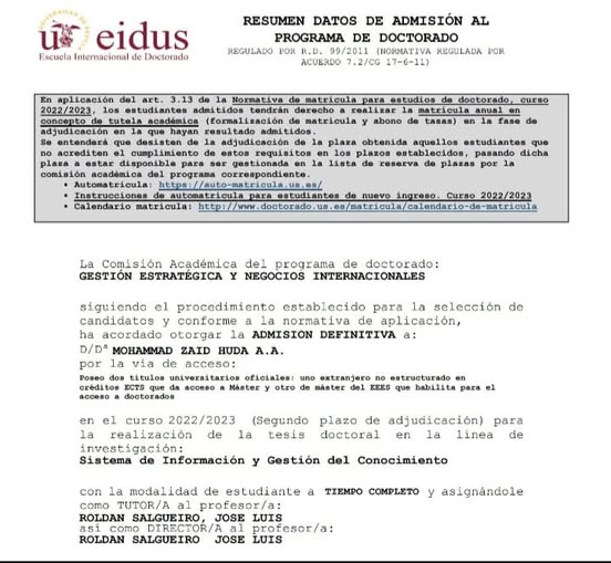 Admisión 12